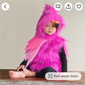 Flamingo Halloween Costume 6-12 Month